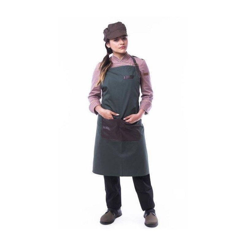 DELANTAL COMBINADO POLIPIEL