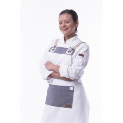 ⭐ DELANTAL UNISEX CORREA | Azules de Vergara