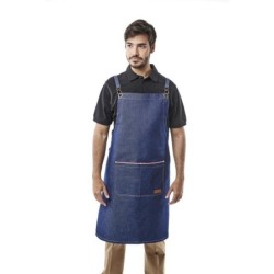 ⭐ DELANTAL VAQUERO REGULABLE | Azules de Vergara