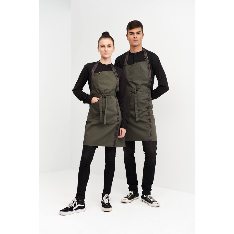 DELANTAL PETO CAMUFLAJE