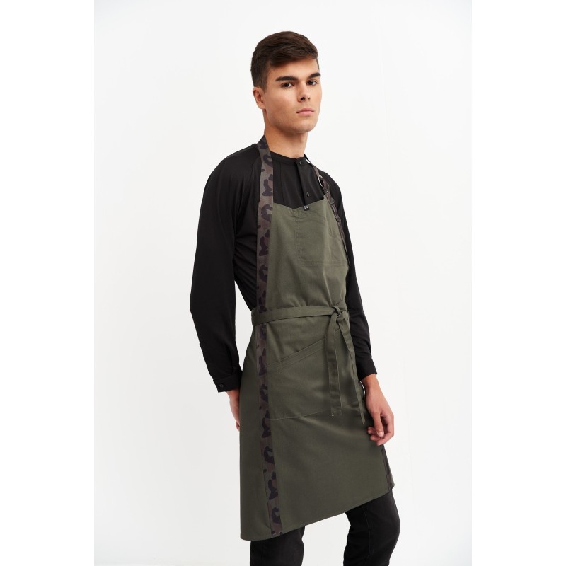 DELANTAL PETO CAMUFLAJE