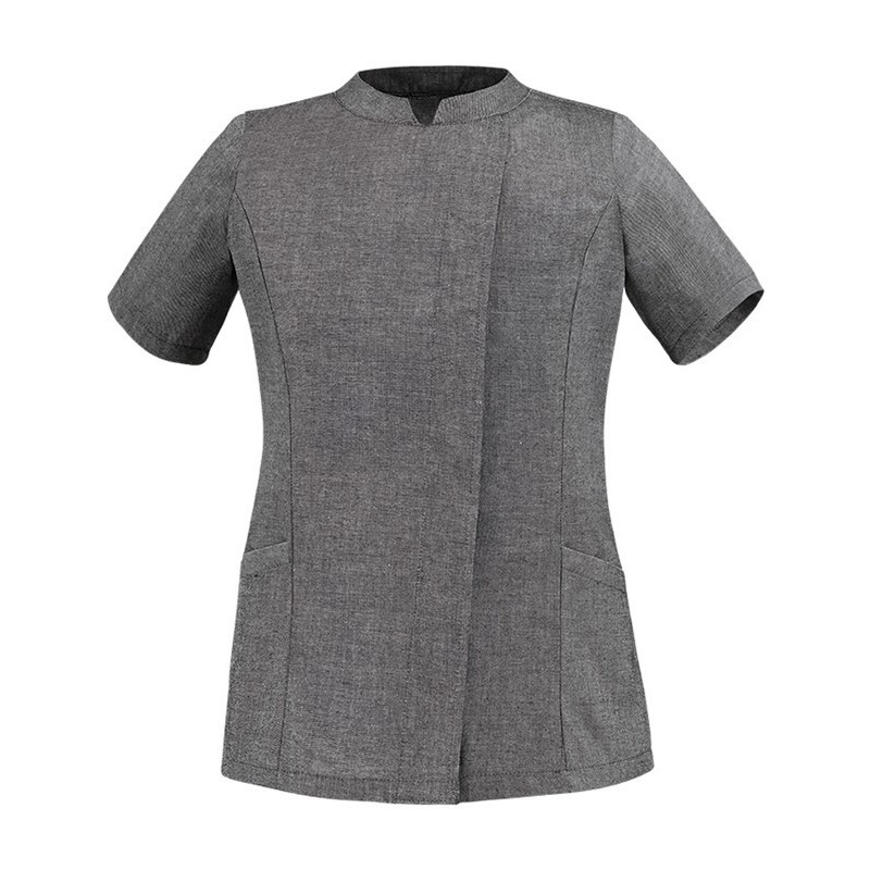 CASACA CORCHETES GRIS