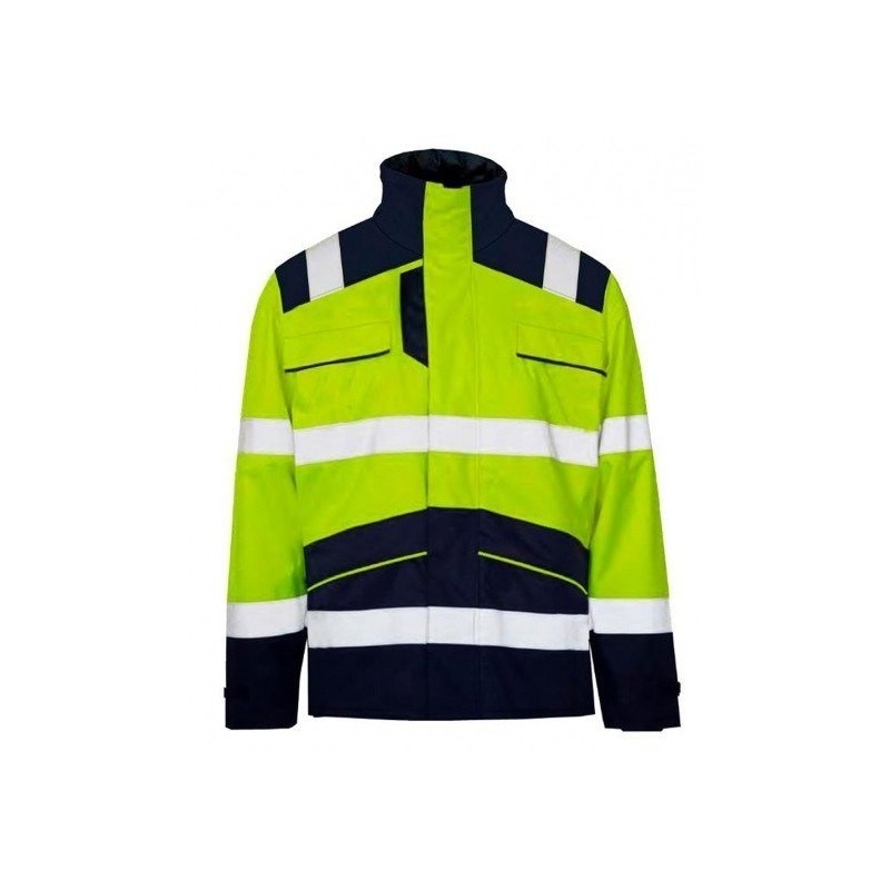 PARKA ALTA VISIBILIDAD Y RIESGOS QUÍMICOS