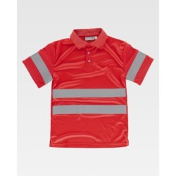 ⭐ POLO POLIESTER MANGA CORTA AV | Azules de Vergara