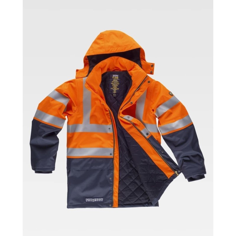 PARKA IGNIFUGA AV IMPERMEABLE