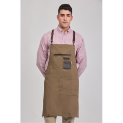 DELANTAL PETO BARBERIA