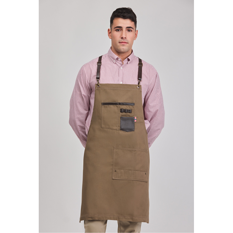 DELANTAL PETO BARBERIA