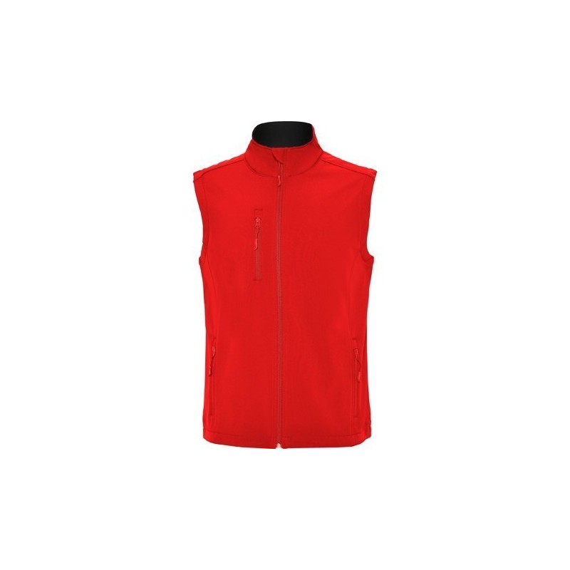 CHALECO SOFTSHELL CON CREMALLERA