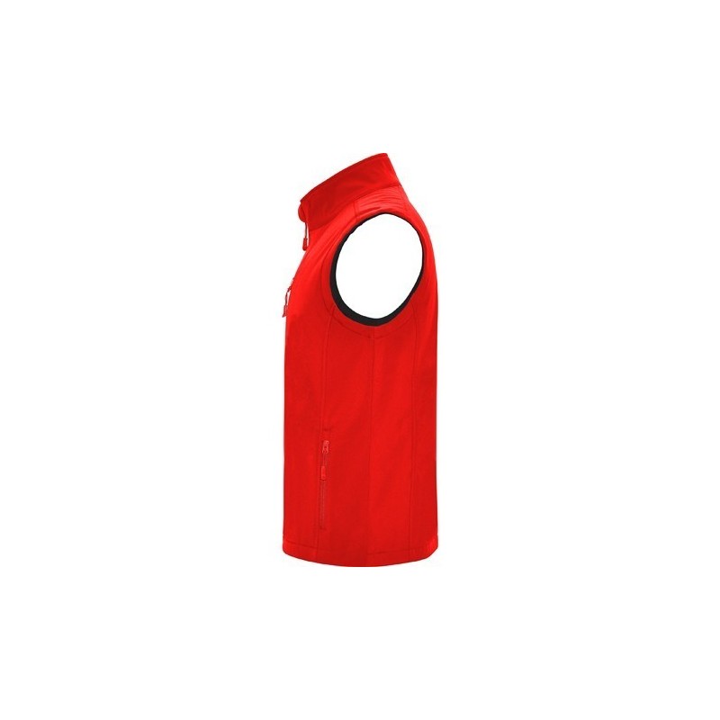 CHALECO SOFTSHELL CON CREMALLERA