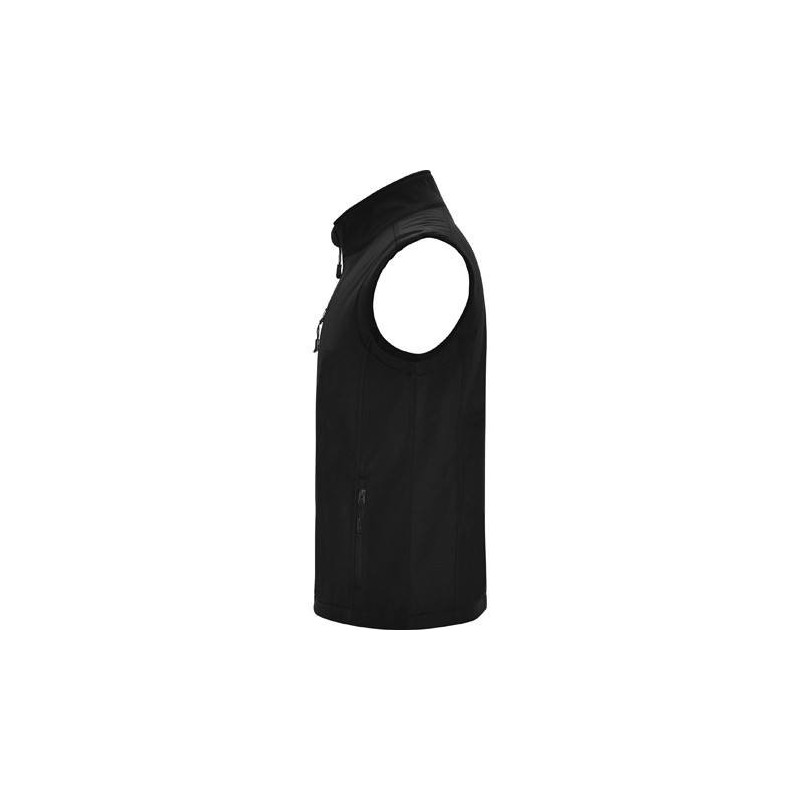 CHALECO SOFTSHELL CON CREMALLERA