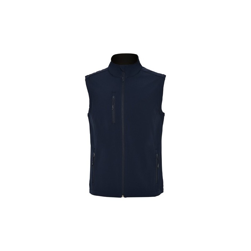 CHALECO SOFTSHELL CON CREMALLERA