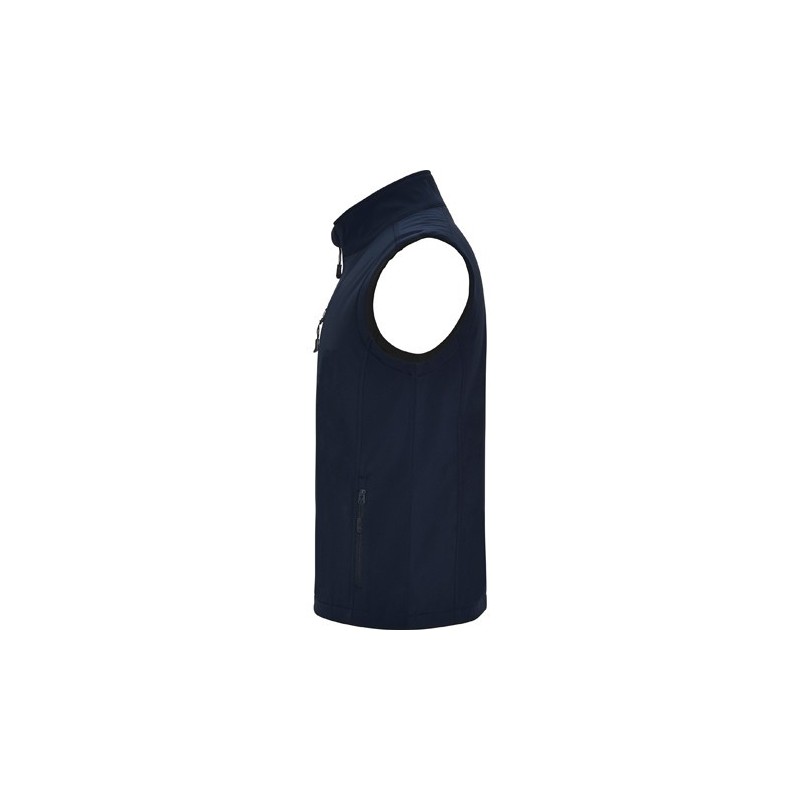 CHALECO SOFTSHELL CON CREMALLERA