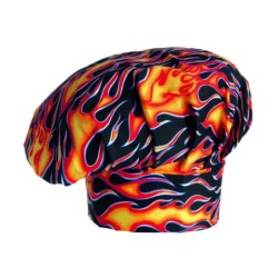 GORRO CHEF FLAMES
