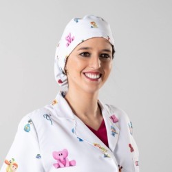 GORRO DE GOMA ESTAMPADO