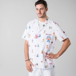 BATA ESTAMPADA DE HOMBRE