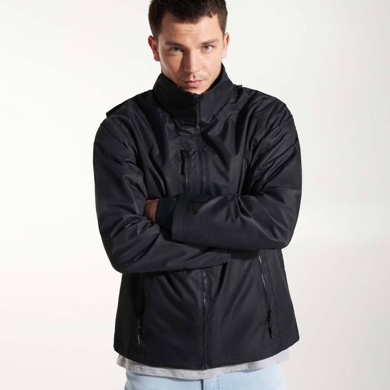 CHAQUETA IMPERMEABLE CUADRILLÉ