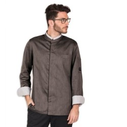 CHAQUETA DE CHEF GRIS