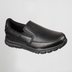⭐ MOCASIN MUJER SKECHERS FIT ANTIDESLIZANTE | Azules de Vergara