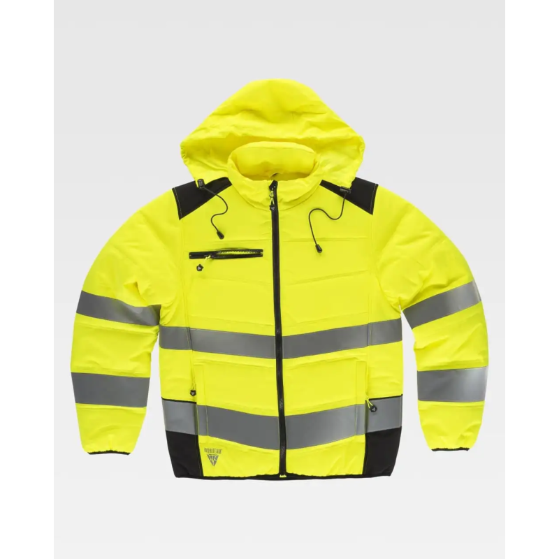 CHAQUETA ACOLCHADA ALTA VISIBILIDAD