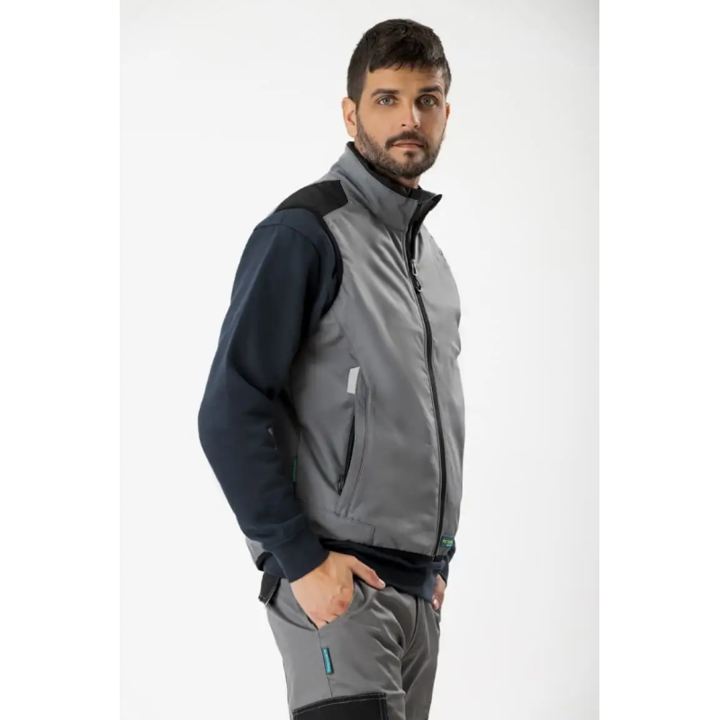 CHALECO SOFTSHELL COMBINADO
