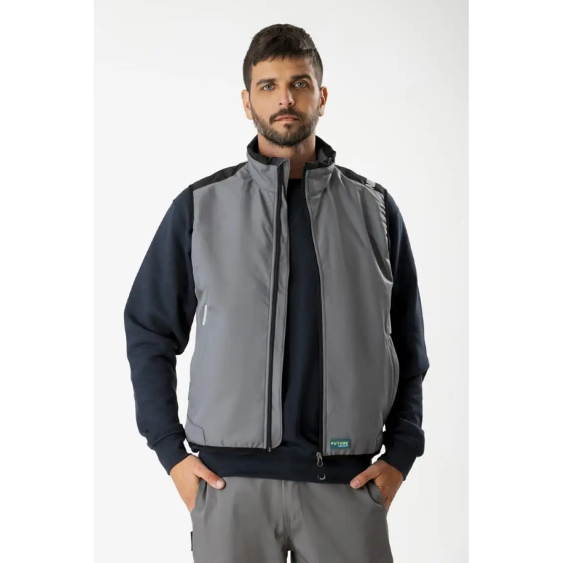 CHALECO SOFTSHELL COMBINADO