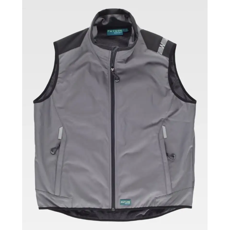 CHALECO SOFTSHELL COMBINADO