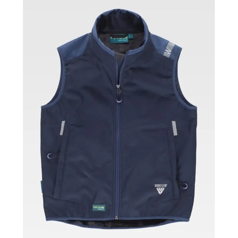 CHALECO SOFTSHELL COMBINADO