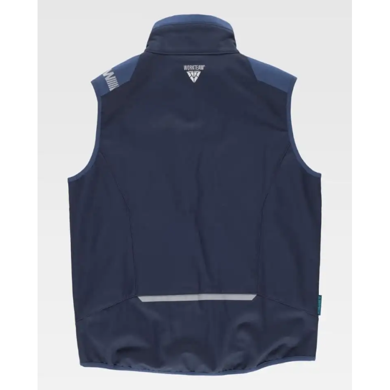 CHALECO SOFTSHELL COMBINADO