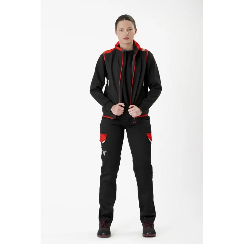 CHALECO SOFTSHELL COMBINADO