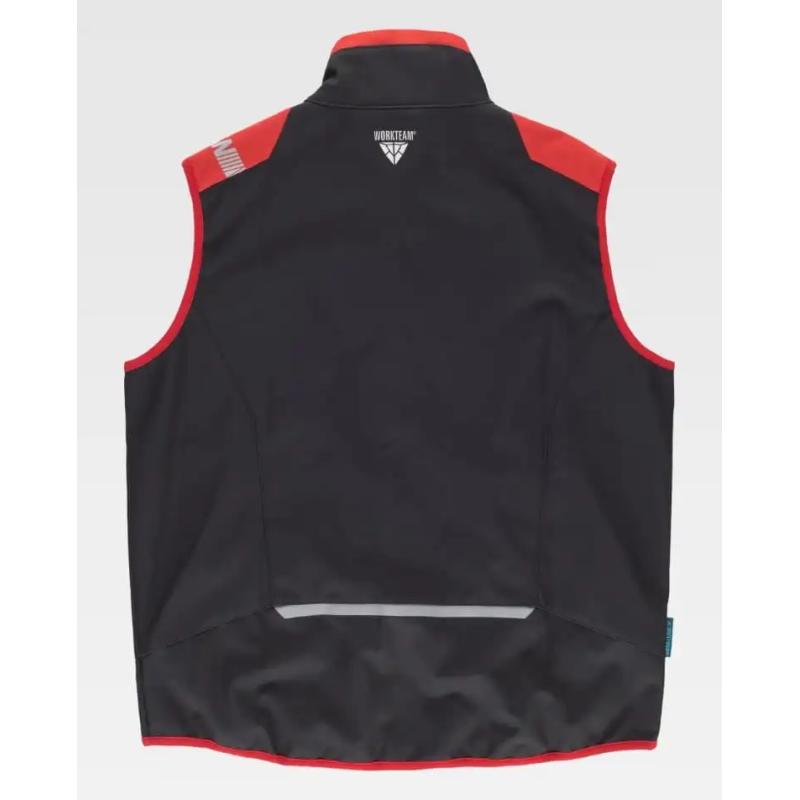 CHALECO SOFTSHELL COMBINADO