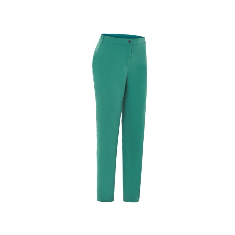 PANTALÓN SANITARIO MUJER CON BOTÓN