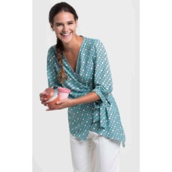⭐ CHAQUETA CRUZADA KIMONO | Azules de Vergara