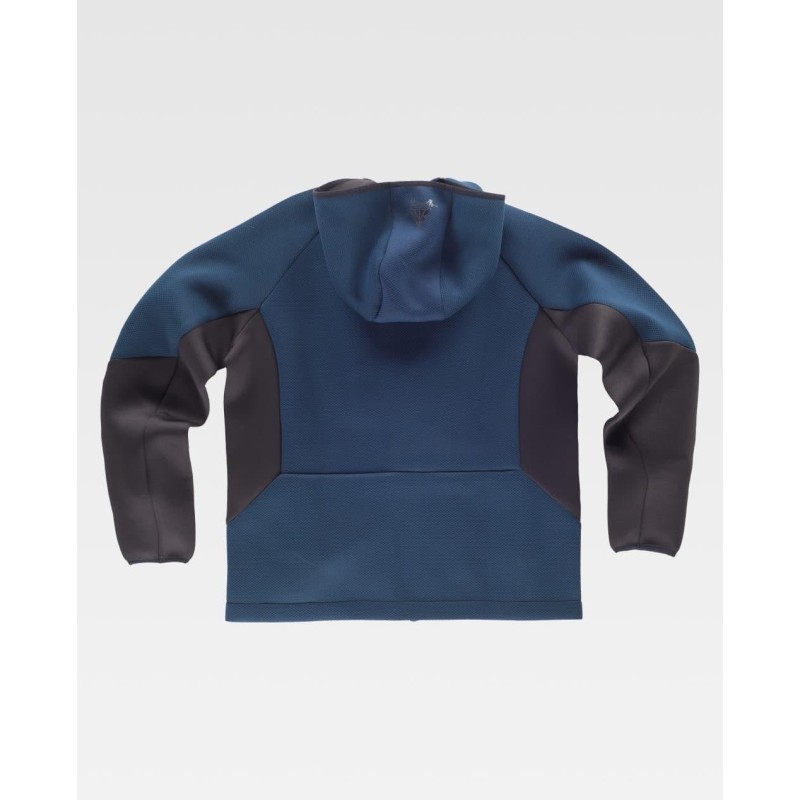 SUDADERA COMBINADA CON CAPUCHA