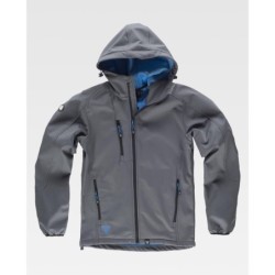 ⭐ CHAQUETA WORKSHELL HOMBRE | Azules de Vergara
