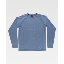 ⭐ CAMISETA STRETCH MANGA RANGLAN | Azules de Vergara
