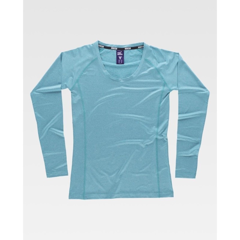 CAMISETA MUJER STRETCH MANGA RANGLAN