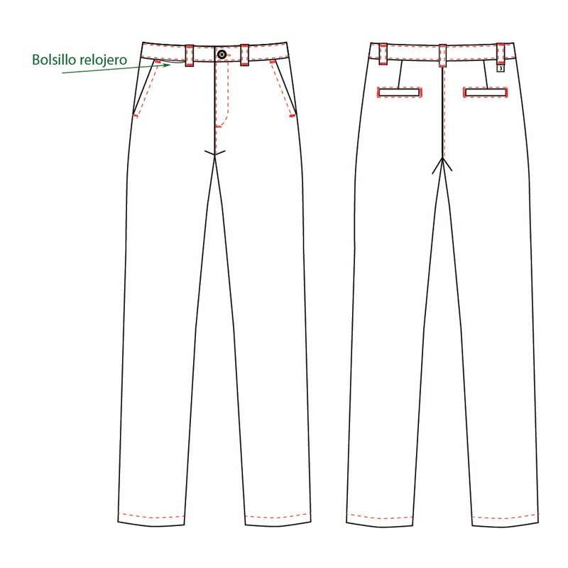 PANTALÓN CHINO HOMBRE CASUAL