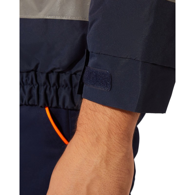 CHAQUETA ACOLCHADA ALTA VISIBILIDAD IMPERMEABLE DESMONTABLE