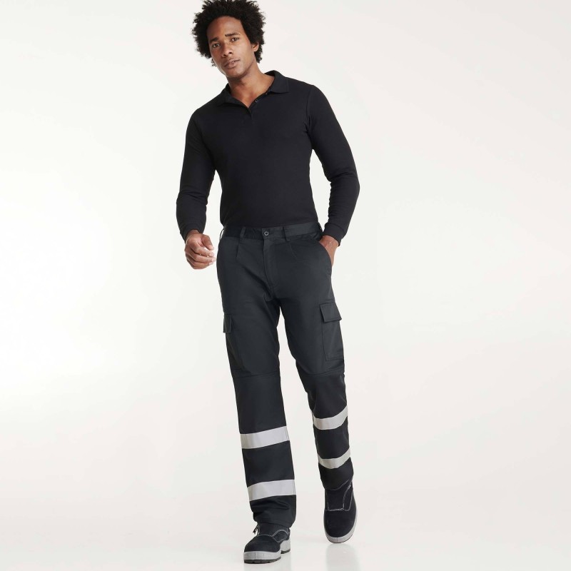 PANTALÓN MULTIBOLSILLOS CON REFLECTANTES