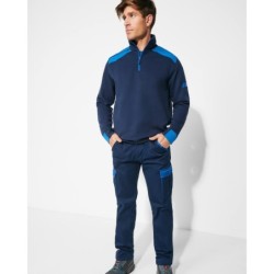 ⭐ PANTALÓN MULTIBOLSILLOS ELÁSTICO COMBINADO | Azules de Vergara