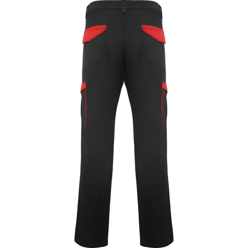 PANTALÓN MULTIBOLSILLOS ELÁSTICO COMBINADO