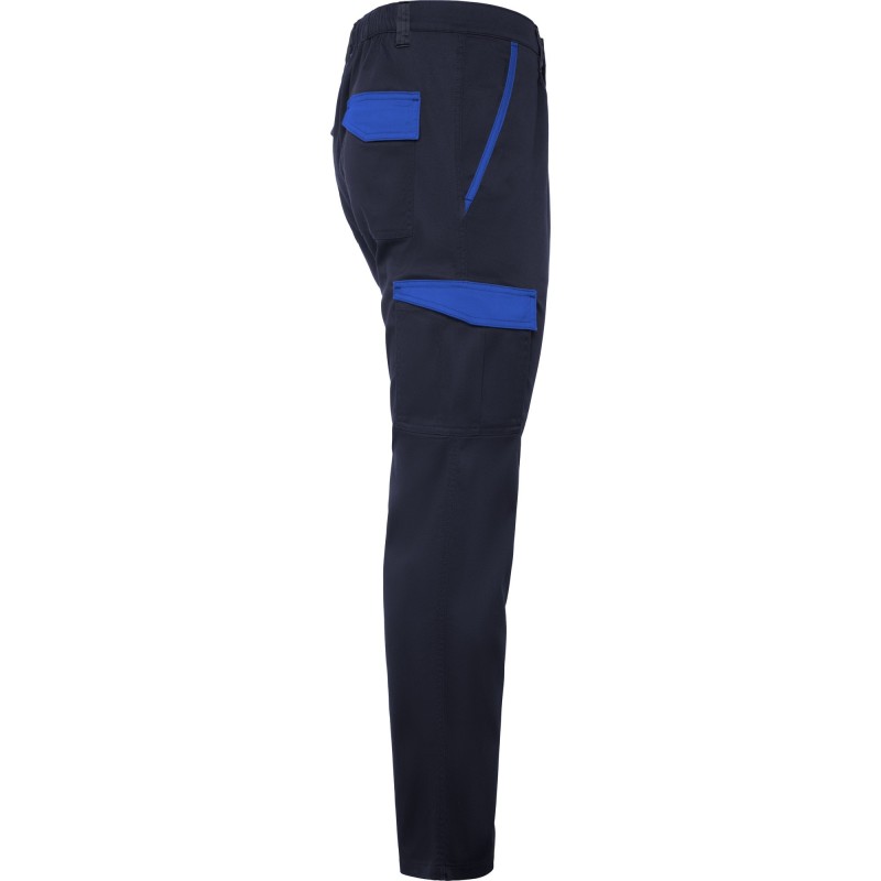 PANTALÓN MULTIBOLSILLOS ELÁSTICO COMBINADO