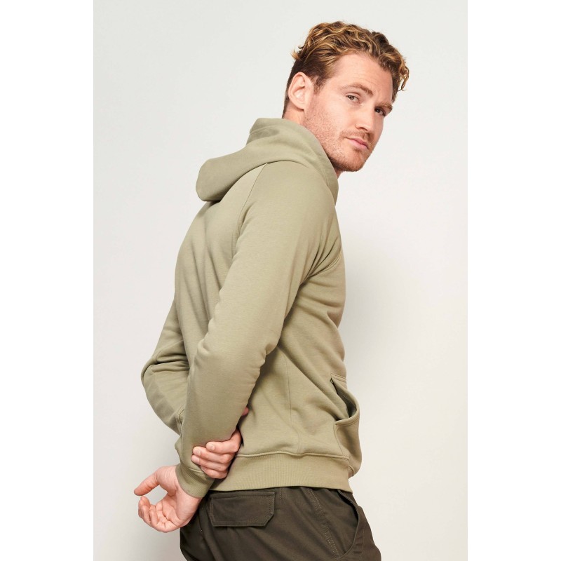 SUDADERA ECOLÓGICA UNISEX CON CAPUCHA
