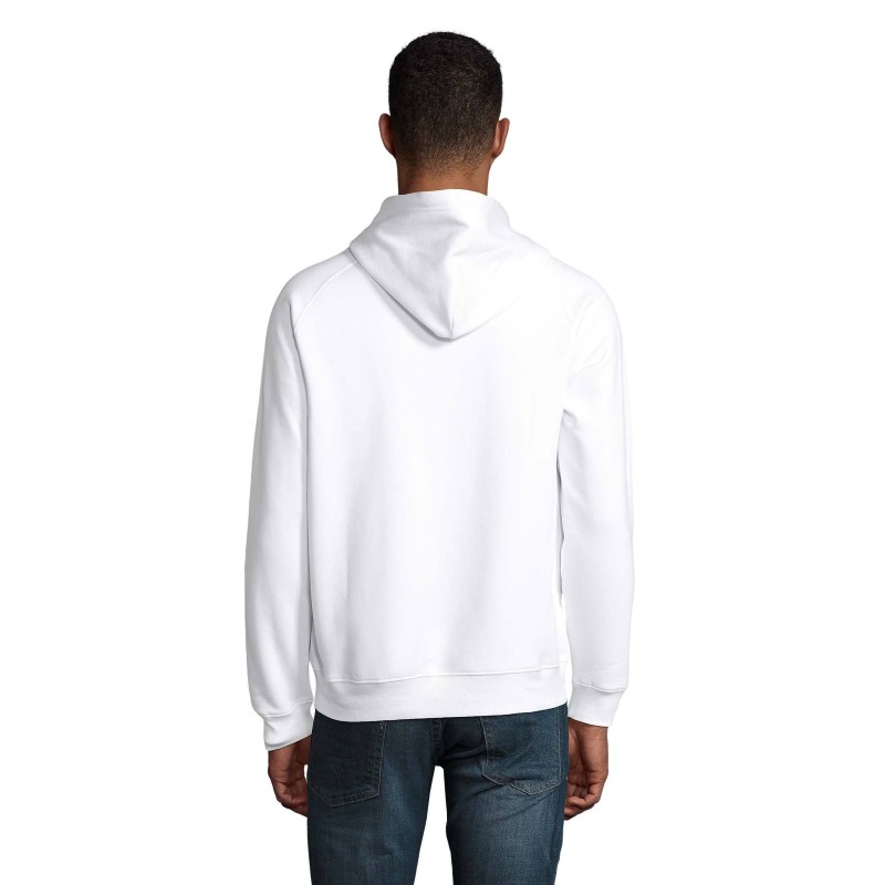 SUDADERA ECOLÓGICA UNISEX CON CAPUCHA