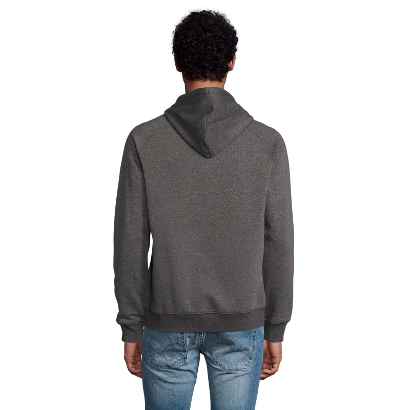 SUDADERA ECOLÓGICA UNISEX CON CAPUCHA