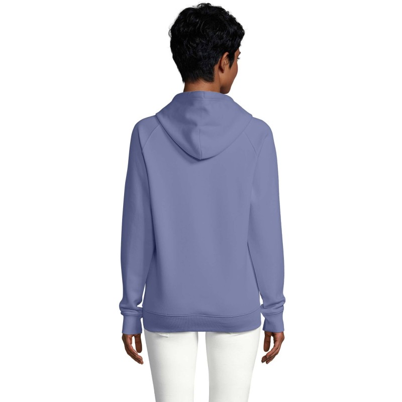 SUDADERA ECOLÓGICA UNISEX CON CAPUCHA