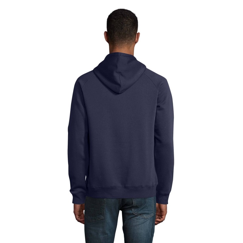 SUDADERA ECOLÓGICA UNISEX CON CAPUCHA