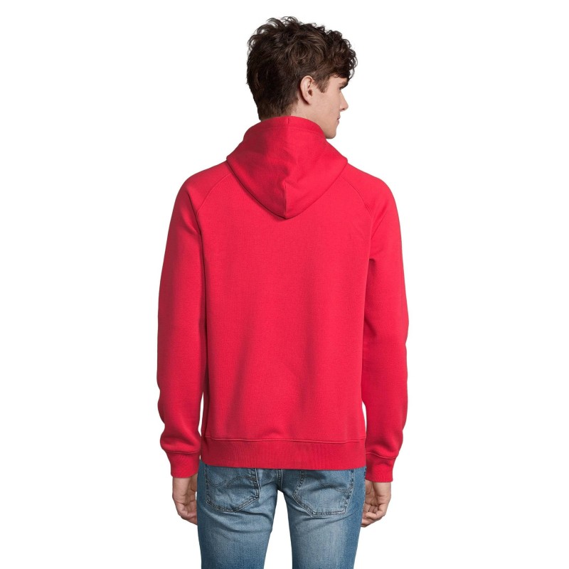 SUDADERA ECOLÓGICA UNISEX CON CAPUCHA