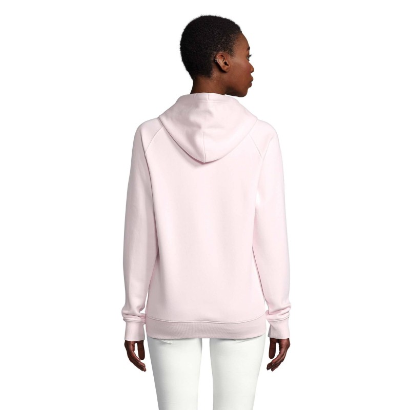 SUDADERA ECOLÓGICA UNISEX CON CAPUCHA