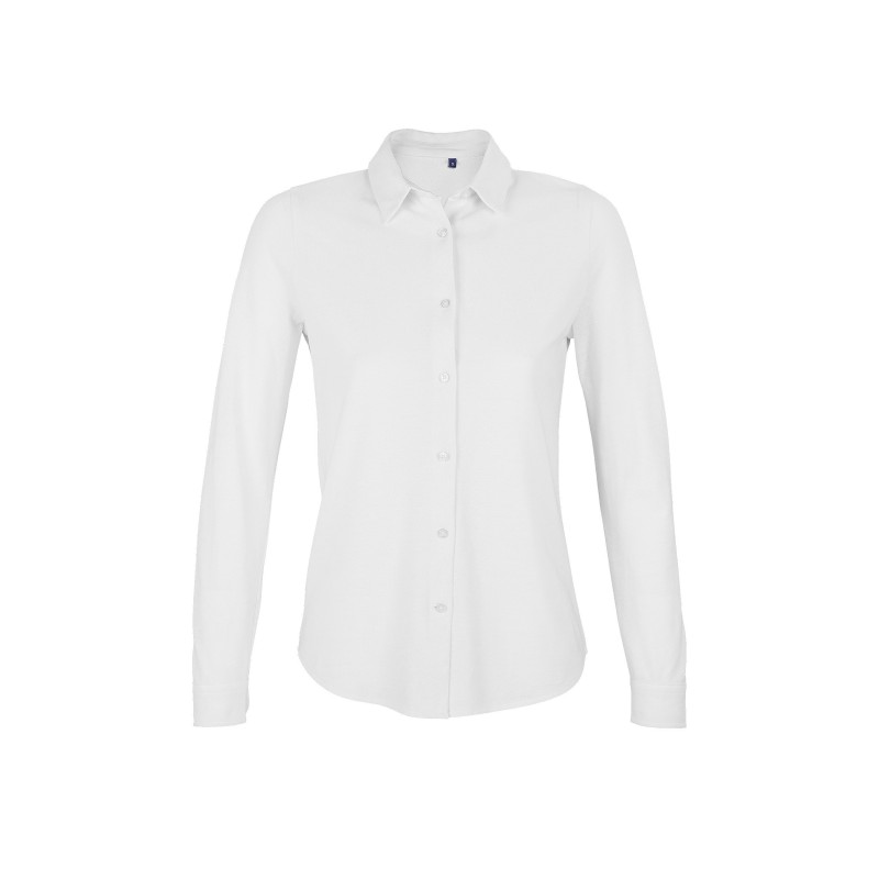 CAMISA MUJER PIQUE ALGODON ECOLÓGICO